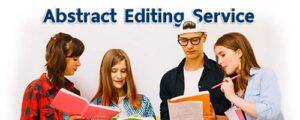 Abstract editing service ตรวจบทคัดย่อ ภาษาอังกฤษ