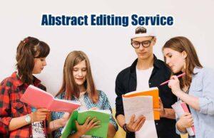 Abstract Editing Service ตรวจบทคัดย่อภาษาอังกฤษ